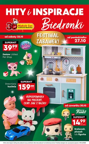 Katalog Biedronka w: Rypin | Najlepsze oferty i rabaty | 2025-10-24T00:00:00.000Z - 2025-11-07T00:00:00.000Z