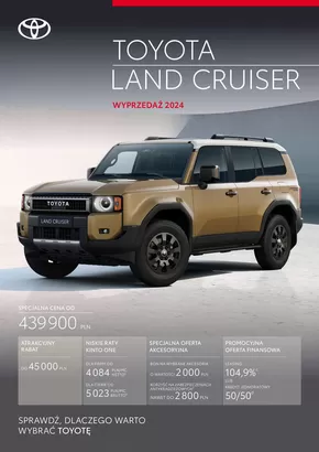 Katalog Toyota w: Ostrów Mazowiecka | spec lc py24 | 2025-10-24T00:00:00.000Z - 2025-11-07T00:00:00.000Z