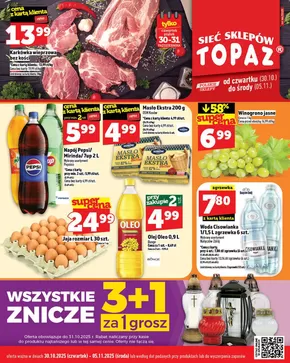 Katalog Topaz w: Czemierniki | Topaz gazetka | 2025-10-30T00:00:00.000Z - 2025-11-13T00:00:00.000Z