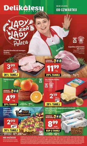 Katalog Delikatesy Centrum | Świetne rabaty na wybrane produkty | 2025-10-30T00:00:00.000Z - 2025-11-05T00:00:00.000Z
