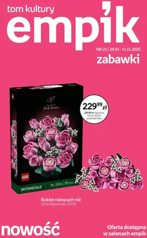 Katalog Empik w: Nowe Miasteczko | Najlepsze oferty dla wszystkich łowców okazji | 2025-10-29T00:00:00.000Z - 2025-11-11T00:00:00.000Z