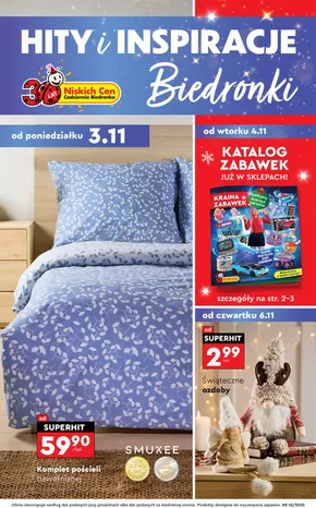 Katalog Biedronka w: Rypin | Nasze najlepsze oferty dla Ciebie | 2025-11-03T00:00:00.000Z - 2025-11-06T00:00:00.000Z