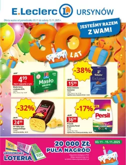 Katalog E.Leclerc w: Warszawa | Rabaty i promocje | 2025-11-03T00:00:00.000Z - 2025-11-15T00:00:00.000Z