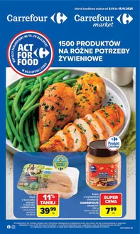 Katalog Carrefour w: Szczecin | Gazetka ACT FOR FOOD od poniedziałku! | 2025-11-02T00:00:00.000Z - 2025-11-15T00:00:00.000Z