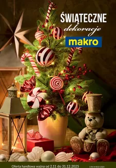 Katalog Makro w: Warszawa | Katalog świąteczne dekoracje | 2025-11-02T00:00:00.000Z - 2025-12-31T00:00:00.000Z