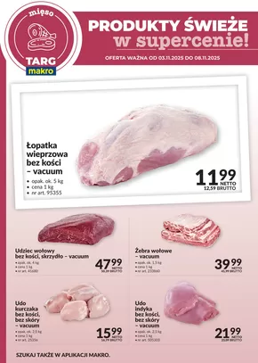 Katalog Makro | Targ MAKRO - oferta świeża w super cenach! | 2025-11-03T00:00:00.000Z - 2025-11-08T00:00:00.000Z