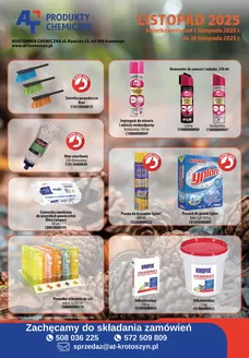 Katalog AT w: Kwidzyn | Produkty chemiczne Ważna do 30 listopada | 2025-11-03T00:00:00.000Z - 2025-11-30T00:00:00.000Z