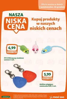 Katalog Maxi Zoo | Kupuj produkty w naszych miskich cenach | 2025-11-03T00:00:00.000Z - 2025-12-31T00:00:00.000Z