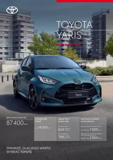 Katalog Toyota w: Sosnowiec | spec yaris MY25 PY25 | 2025-11-05T00:00:00.000Z - 2025-11-30T00:00:00.000Z