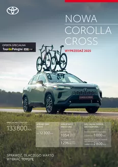 Katalog Toyota w: Sosnowiec | spec corolla cross mc25 | 2025-11-05T00:00:00.000Z - 2025-11-30T00:00:00.000Z