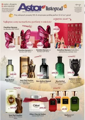Katalog Astor w: Jasło | Najlepsze ceny na markowe perfumy w mieście! | 2025-11-05T00:00:00.000Z - 2025-11-30T00:00:00.000Z