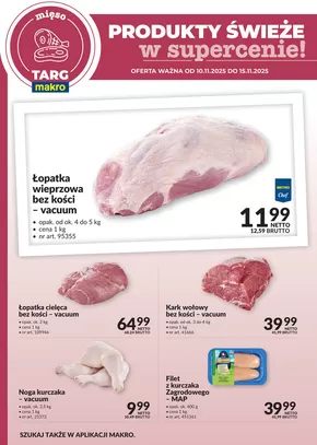 Katalog Makro | Targ MAKRO - oferta świeża w super cenach! | 2025-11-10T00:00:00.000Z - 2025-11-15T00:00:00.000Z