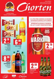 Katalog Chorten w: Ciechanowiec | Najlepsze oferty i rabaty | 2025-11-06T00:00:00.000Z - 2025-11-16T00:00:00.000Z