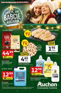 Katalog Auchan w: Gdynia | Gazetka Święta jak babcię kocham Hipermarket Auchan | 2025-11-13T00:00:00.000Z - 2025-11-19T00:00:00.000Z