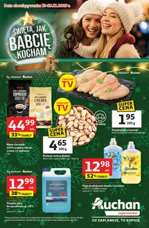 Katalog Auchan w: Gdynia | Gazetka Święta jak babcię kocham Supermarket Auchan | 2025-11-13T00:00:00.000Z - 2025-11-19T00:00:00.000Z