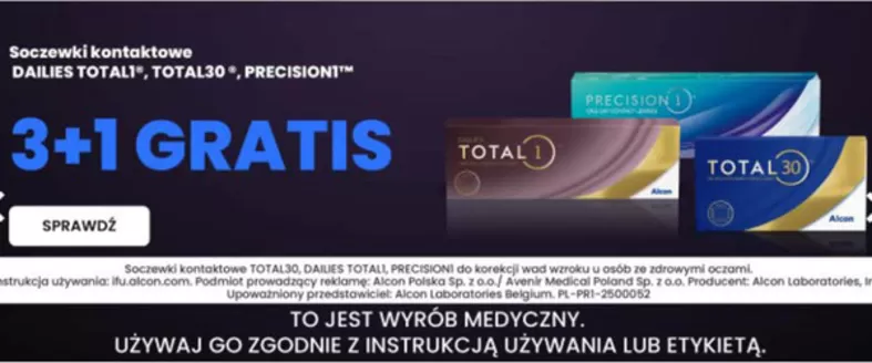 Katalog Twoje Soczewki w: Ełk | 3+1 Gradis | 2025-11-12T00:00:00.000Z - 2025-11-26T00:00:00.000Z