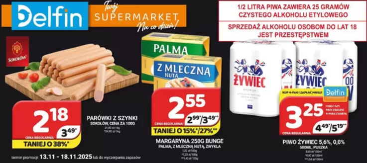 Katalog Delfin | Aktualne promocje specjalne | 2025-11-13T00:00:00.000Z - 2025-11-18T00:00:00.000Z