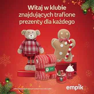 Katalog Empik w: Łosice | Oszczędzaj teraz dzięki naszym ofertom | 2025-11-13T00:00:00.000Z - 2025-11-25T00:00:00.000Z