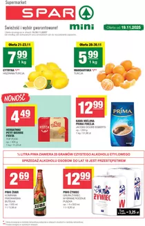 Katalog Spar w: Jedlińsk | Aktualne oferty i promocje | 2025-11-19T00:00:00.000Z - 2025-11-30T00:00:00.000Z