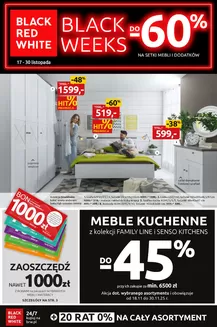 Katalog Black Red White w: Wilkowice | Black Weeks do -60% na setki mebli i dodatków | 2025-11-18T00:00:00.000Z - 2025-11-30T00:00:00.000Z