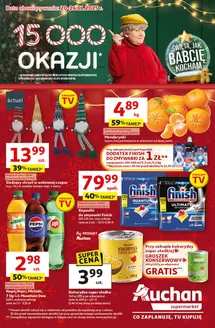 Katalog Auchan w: Warszawa | Gazetka Święta jak babcię kocham Supermarket Auchan | 2025-11-20T00:00:00.000Z - 2025-11-26T00:00:00.000Z