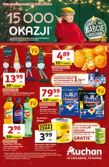 Katalog Auchan w: Warszawa | Gazetka Święta jak babcię kocham Hipermarket Auchan | 2025-11-20T00:00:00.000Z - 2025-11-26T00:00:00.000Z