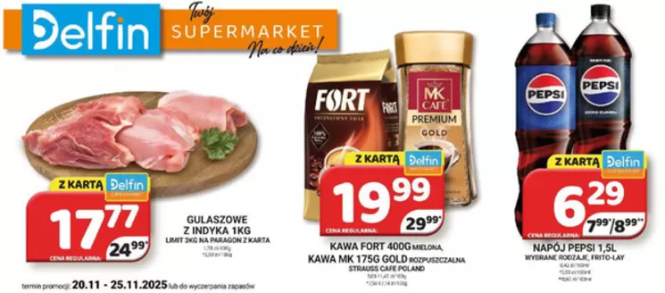 Katalog Delfin w: Białobrzegi (Mazowieckie) | Termin promocji: 20.11-25.11.2025 | 2025-11-20T00:00:00.000Z - 2025-11-25T00:00:00.000Z