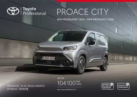 Katalog Toyota | spec nowy proace city py26 | 2024-01-01T00:00:00.000Z - 2026-12-31T00:00:00.000Z