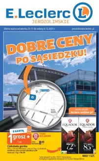 Katalog E.Leclerc w: Laski | Atrakcyjne oferty specjalne dla wszystkich | 2025-11-25T00:00:00.000Z - 2025-12-06T00:00:00.000Z