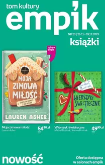 Katalog Empik | Empik Gazetka | 2025-11-28T00:00:00.000Z - 2025-12-09T00:00:00.000Z