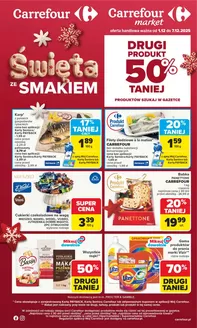 Katalog Carrefour | Gazetka Carrefour, Market od poniedziałku! | 2025-11-30T00:00:00.000Z - 2025-12-07T00:00:00.000Z