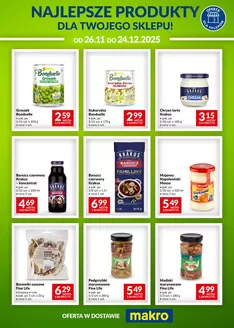 Katalog Makro w: Częstochowa | Ulotka najlepsze produkty dla twojego sklepu | 2025-11-26T00:00:00.000Z - 2025-12-24T00:00:00.000Z