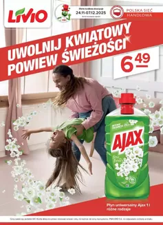 Katalog Livio w: Konstantynów | Uwolnij kwiatowy powiew świeżości | 2025-12-02T00:00:00.000Z - 2025-12-07T00:00:00.000Z