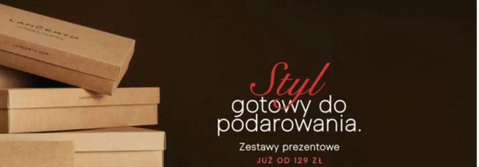 Katalog Lancerto | Zestawy prezentowe już od 129 zł | 2025-12-03T00:00:00.000Z - 2025-12-17T00:00:00.000Z