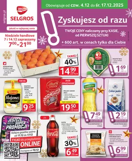 Katalog Selgros | Oferta dla profesjonalistów | 2025-12-04T00:00:00.000Z - 2025-12-17T00:00:00.000Z