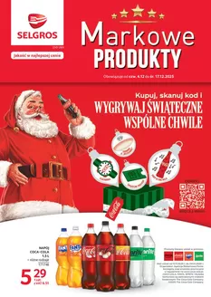 Katalog Selgros | Markowe Produkty | 2025-12-04T00:00:00.000Z - 2025-12-17T00:00:00.000Z