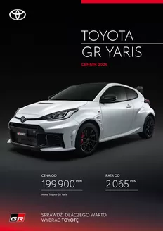 Katalog Toyota w: Wisła | Spec gr yaris 2026 | 2026-01-01T00:00:00.000Z - 2026-12-31T00:00:00.000Z