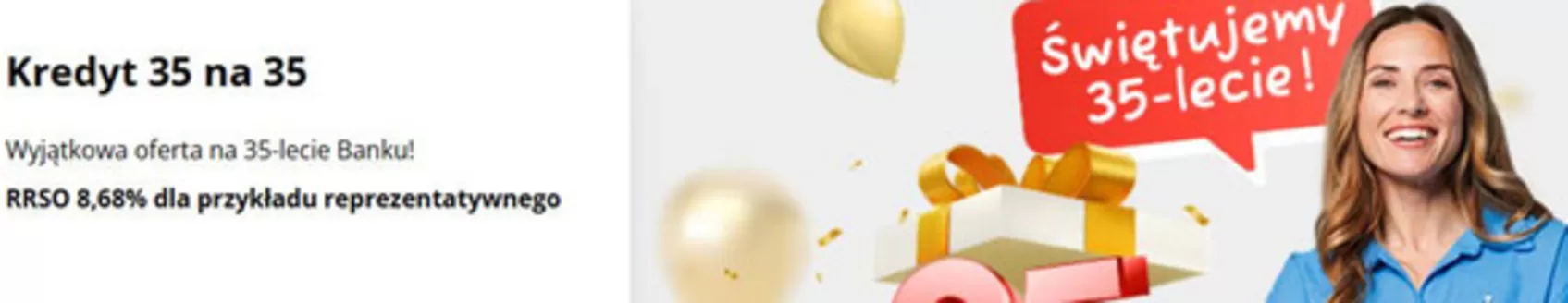 Katalog Bank Pocztowy w: Chełmża | Wyjątkowa oferta na 35-lecie Banku! | 2025-12-05T00:00:00.000Z - 2025-12-21T00:00:00.000Z