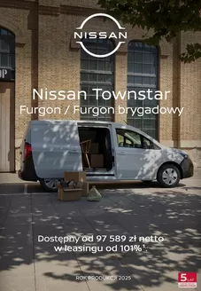 Katalog Nissan w: Kikół | Townstar van cennik | 2025-01-01T00:00:00.000Z - 2025-12-31T00:00:00.000Z