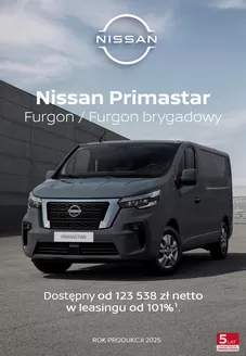 Katalog Nissan w: Kikół | Primastar van cennik | 2025-01-01T00:00:00.000Z - 2025-12-31T00:00:00.000Z