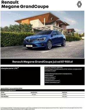 Katalog Renault w: Płock | Renault Megane Grandcoupé | 2024-08-22T00:00:00.000Z - 2025-08-22T00:00:00.000Z