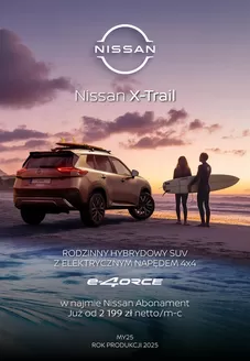 Katalog Nissan w: Sianów | X trail cennik | 2025-01-01T00:00:00.000Z - 2025-12-31T00:00:00.000Z