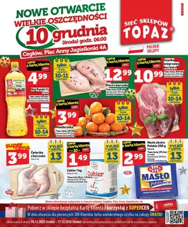 Katalog Topaz | Ekskluzywne oferty i okazje | 2025-12-10T00:00:00.000Z - 2025-12-17T00:00:00.000Z