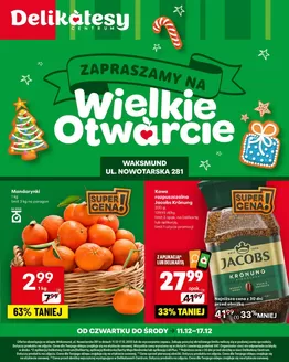 Katalog Delikatesy Centrum w: Łowicz | Świetna oferta dla wszystkich klientów | 2025-12-11T00:00:00.000Z - 2025-12-17T00:00:00.000Z