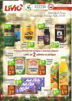 Katalog Livio w: Skarszewy | Nasze najlepsze oferty dla Ciebie | 2025-12-10T00:00:00.000Z - 2025-12-24T00:00:00.000Z