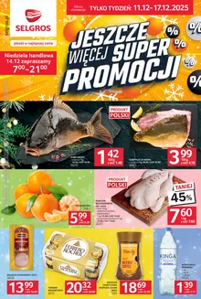 Katalog Selgros w: Łowicz | Jeszcze więcej super promocji! | 2025-12-11T00:00:00.000Z - 2025-12-17T00:00:00.000Z