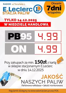 Katalog E.Leclerc w: Ostrowite | Najlepsze oferty dla oszczędnych | 2025-12-14T00:00:00.000Z - 2025-12-14T00:00:00.000Z
