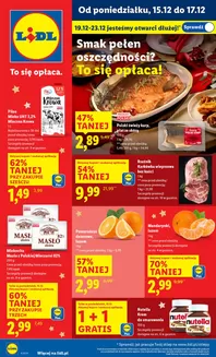 Katalog Lidl w: Nowe Skalmierzyce | GAZETKA OD 15.12 | 2025-12-15T00:00:00.000Z - 2025-12-17T00:00:00.000Z