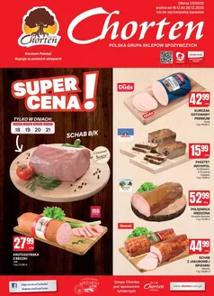 Katalog Chorten w: Woźniki | Świetne rabaty na wybrane produkty | 2025-12-18T00:00:00.000Z - 2025-12-28T00:00:00.000Z