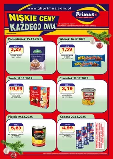 Katalog Primus w: Woźniki | Szeroki wybór ofert | 2025-12-15T00:00:00.000Z - 2025-12-20T00:00:00.000Z